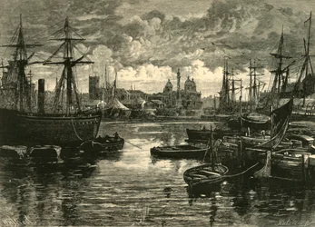 Hull, Docksista, 1898.