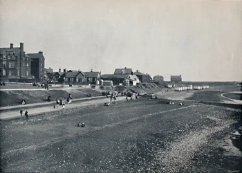 Hunstanton - Front ja ranta, 1895