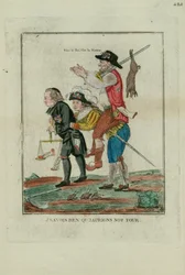 Olin varma, että meidän vuoromme tulisi, 1789.