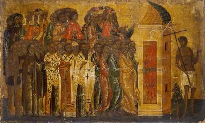 Ikoni Juuri saapuvasta paratiisista, 1500-luvun alku
