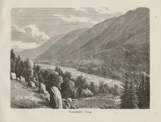 Kuvitus Nordka taflor av ukjent forfatter og utgitt av Albert Bonnier