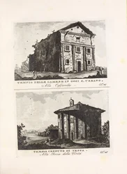 Kuvaus vedent antiche e moderne le piú interessanti della cittá di Roma av ukjent forfatter og utgitt av Presso Venanzio Monaldini, Stefano Piale in Piazza di Spagna (it, [noin 1820])