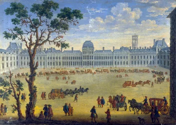 Kuvitteellinen näkymä Tuileries