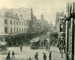 Sydneyssä, 1901.