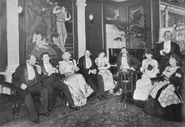 Electrophone Salonissa, Gerrard Street, Lontoo, c1903 1903