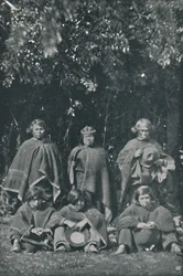 Intiaanit Chiloen saarelta, 1916