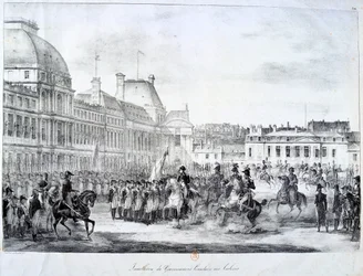 Hallituksen asennus Tuileriesiin, 1800-luku