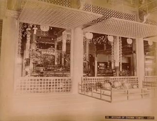 Chionin-temppelin sisustus, Kioto, 1890-1900