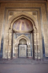 Mughal-moskeijan sisustus, Delhi, Intia