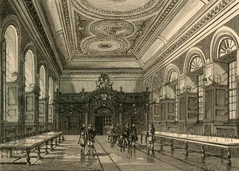 Stationers Hallin sisustus, 1876, 1897.