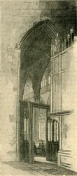 Kolminaisuuden kirkon sisustus, 1898.