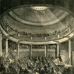 Rotundan sisätilat, Blackfriars Road, 1820, n. 1878.