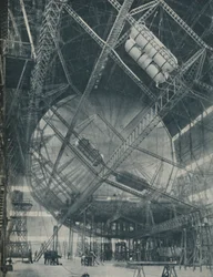 Kehyksen ja sylinterin monimutkaisuus: R101 valmistuksessa, c1935