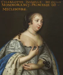 Isabelle Angélique de Montmorency 1627-1695, Mecklenburg-Schwerinin herttuatar, noin 1665.