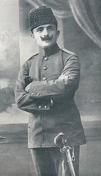 Ismail Enver pašša, Enver pašša, 1881-1922, osmanien valtakunnan upseeri, noin 1914