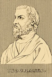 Isokrates, 436-338 eKr., 1830.