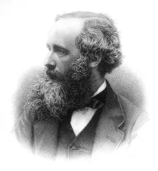 James Clerk Maxwell 1831-1879, skotlantilainen teoreettinen fyysikko, 1882