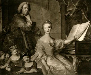 Jean-Marc Nattier ja hänen perheensä, 1730-1762, 1903.