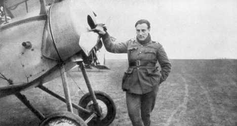 Jean Navarre, ranskalainen lentäjä, 1916