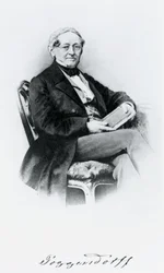 Johann Christian Poggendorf, saksalainen fyysikko, 1800-luvun puoliväli