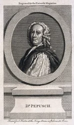 Johann Christoph Pepusch, saksalainen säveltäjä ja musiikkiteoreetikko, n. 1725
