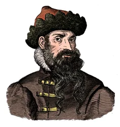 Johann Gutenberg, saksalainen metallityöläinen ja keksijä, 1500-luku, 1870.
