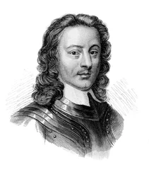 John Hampden, 1600-luvun englantilainen poliitikko ja sotilas, v. 1850