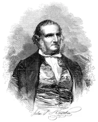 John James Audubon 1780-1851, yhdysvaltalainen ornitologi ja taiteilija, 1852