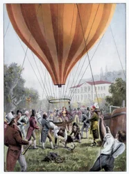 Joseph Louis Gay-Lussacsin nousu kuumailmapallolla, Pariisi, syyskuu 1804 1900