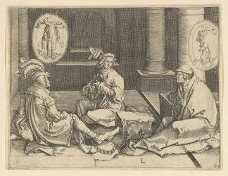 Joseph vankilassa -kopio, 1600-luku.