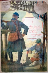 Hairy Day 25. ja 26. joulukuuta 1915, Ranskan ensimmäisen maailmansodan juliste, 1915