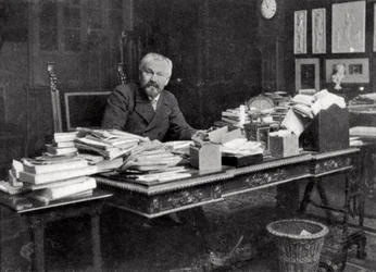 Jules Lemaitre, ranskalainen näytelmäkirjailija ja kriitikko, 1908