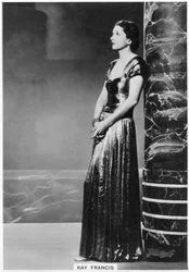Kay Francis, yhdysvaltalainen näyttämö- ja elokuvanäyttelijä, 1938