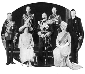 Kuningas Yrjö V ja hänen perheensä, 1930-luku