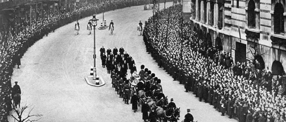 King George vs:n hautajaiset, Lontoo, tammikuu 1936