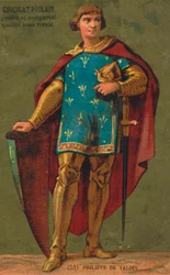 Kuningas Filip VI 1293-1350, Ranskan kuningas