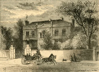 Kingston House, Knightsbridge, 1876.
