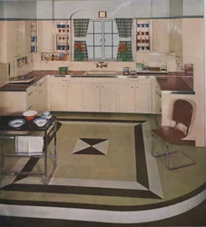 Keittiön suunnitteli George Sakier, 1939