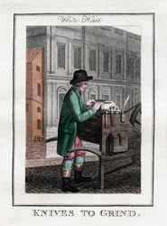 Knives to Grind, Whitehall, Lontoo, 1805