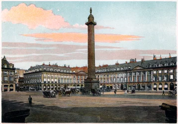 Vendome-pylväs, Pariisi, 1900