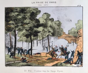 Pariisin valloitus, 22. toukokuuta 1871