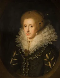 Brereton-perheen rouva, 1600-1625.