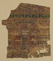 Lampat leijonan kuristimella, Saint Bernard Calvon dalmaatikko, 1200-1243.