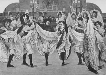 Pariisin puutarha - tai kesän ilot, 1900