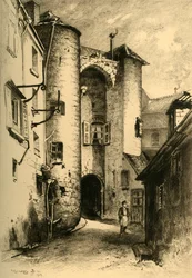 Kulku Chénizellesistä Laon Aisneen, 1903.