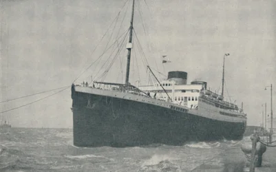 Poistuminen Liverpoolin laskeutumispaikalta, 1936