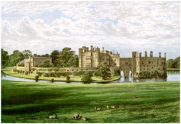 Leedsin linna, Kent, Wykeham-Martinin perheen koti, vuodelta 1880