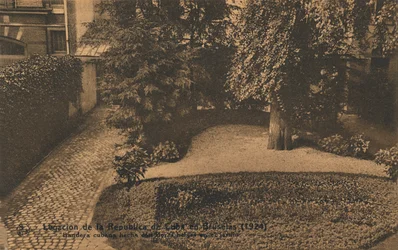 Kuuban tasavallan edustusto Brysselissä, Kuuban suurlähetystö Brysselissä, n. 1924