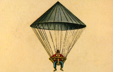 Lenormandsin laskuvarjo, 1783, 1932.