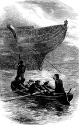 Luutnantti Caldwell luistaa ketju, Amerikan sisällissota, 1861-1865 c1880